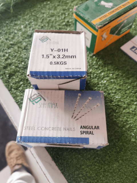 Nails - Steel concrete