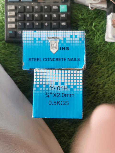 Nails steel 3/4"